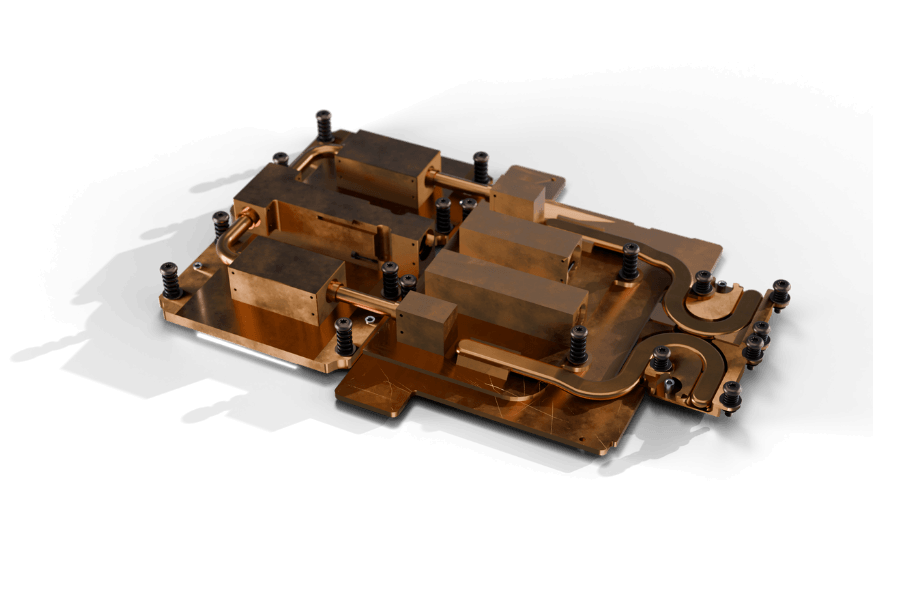 High-performance GPU/CPU cold plates