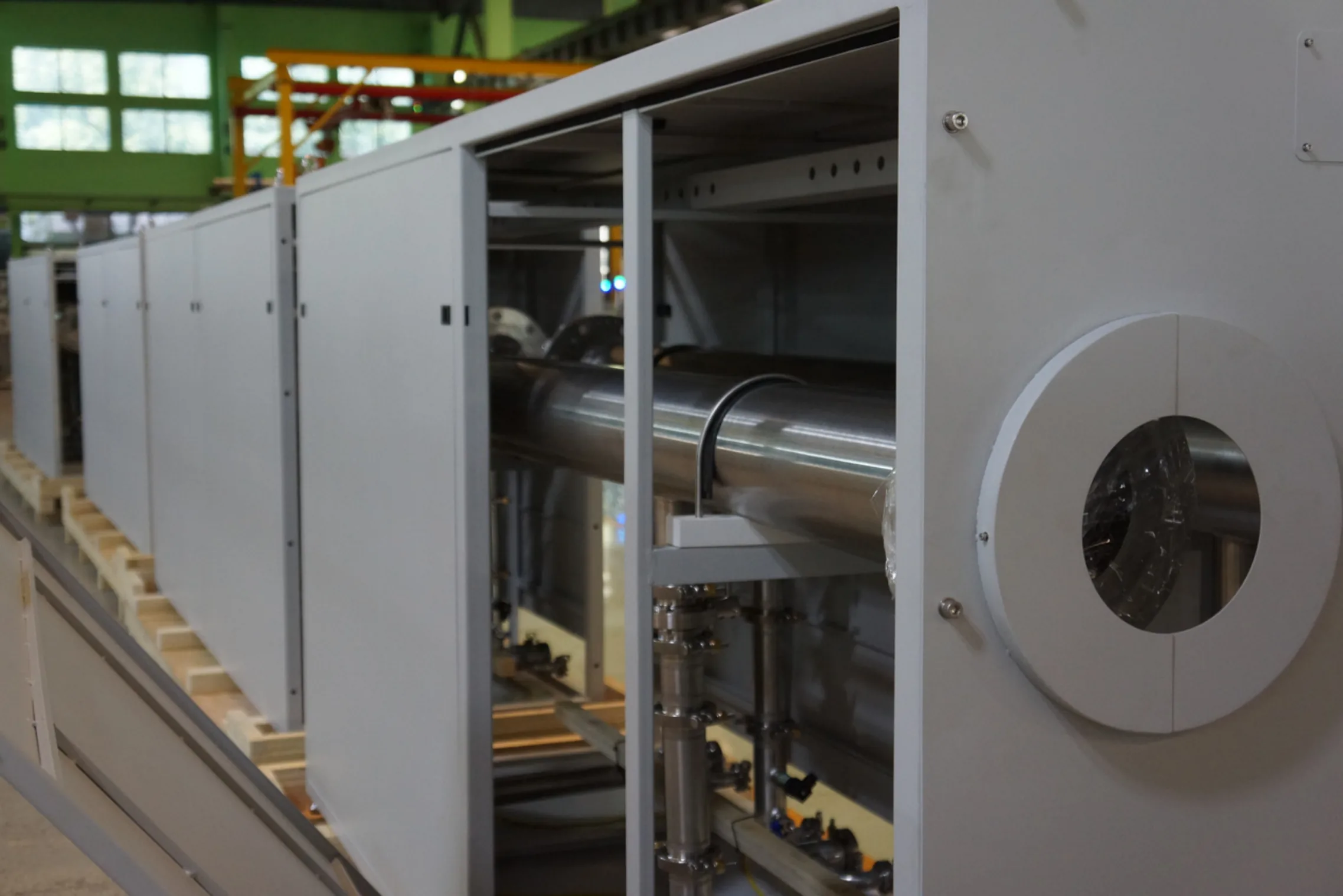 Quick ship piping module ready to deploy