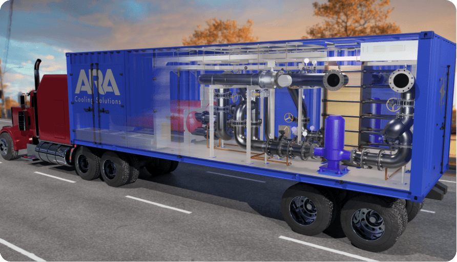 Prefab cooling — modular unit